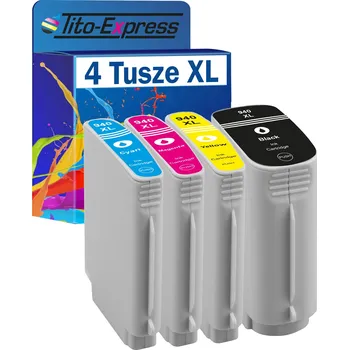 4x Inkoust HP 940 XL OfficeJet Pro 8000 8500 sada