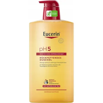 Mýdlo Mycí olej na tělo Eucerin pH5 1000 ml pro suchou a citlivou pokožku