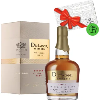 Rum Dictador Jerarquia Borbon 1980 41% 0,7 l