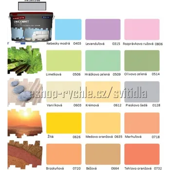 barva na zeď decorhit color/pískovo šedá 5l