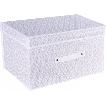 Úložný box Organizér, úložný box do skříně s víkem 40x30x25 cm