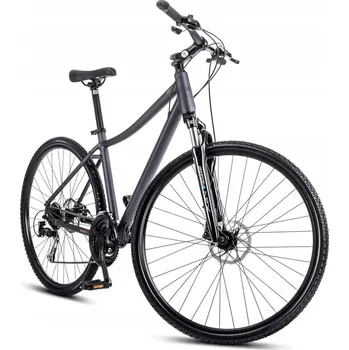 Krosové kolo Romet ORKAN 3D, rám 20 palců, kola 28", šedé