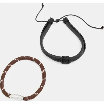 Náramek Náramek Aldo 2-pack pánský, DDANIELL.200 hnědá 88X, vel. S/M