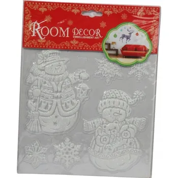 Obraz Nálepky na okno Dva sněhuláci