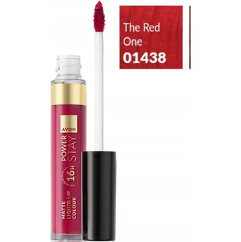 Přípravek na rty Avon PS Matná tekutá rtěnka 16h - The Red One (Červená)