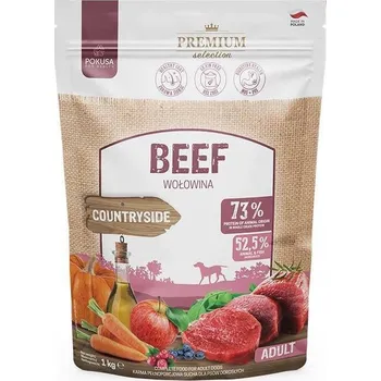 Krmivo pro psa Pokusa krmivo suché pro psy Premium Selection hovězí 1 kg bez obilovin