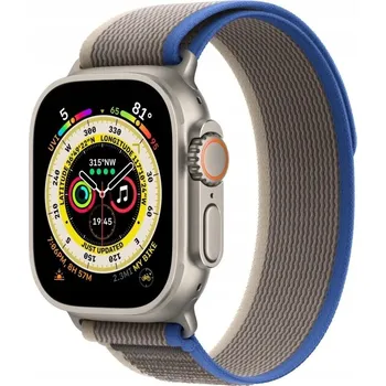 Řemínek na hodinky ŘEMÍNEK PRO APPLE WATCH 4/5/6/7/8/9/10/SE/ULTRA 44/45/46/49mm ŠEDÝ