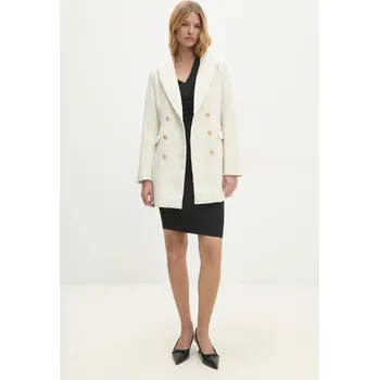 Dámské sako Sako s vlnou Answear.LAB v2347e.FLK bílá 00X, vel. M