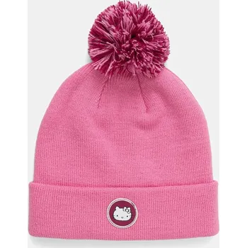 Módní doplněk Dětská čepice Puma PUMA x HK&FR Mid Crown Pom Beanie 026562 růžová 30X, vel. 51