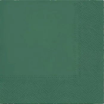 Papírový ubrousek Godan Papírové ubrousky - Holly green 33 x 33 cm