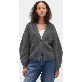 Dámská móda GAP žebrovaný cardigan GAP modrá | šedá 3464023