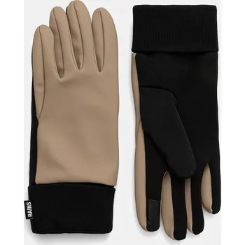 Rukavice Rukavice Rains 16720 Gloves béžová barva, 16720 16720.133 80X, vel. S