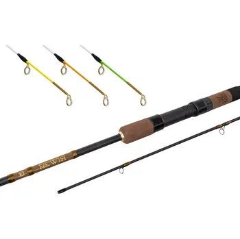 Rybářský prut Delphin REWIR Picker + 3 špičky - Sada špiček Delphin REWIR Picker - UL+L+M CarbonGLASS /3 ks