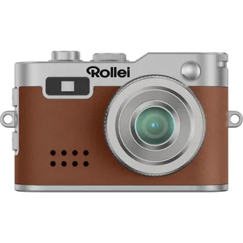 Digitální kompakt Rollei Mini Digitalkamera 12066 hnědý