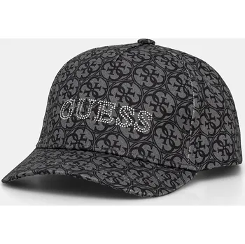 Kšiltovka Dětská bavlněná kšiltovka Guess šedá barva, J5RZ38 WO080 J5RZ38.WO080.PPYA 90X, vel. 54/56