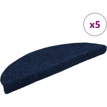 Nášlap na schod Samolepicí nášlapy na schody, 5 ks, tmavě modré, 56x17x3 cm