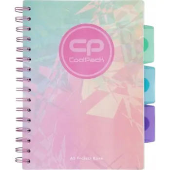 Sešit A5 s mřížkou CoolPack, 100 listů