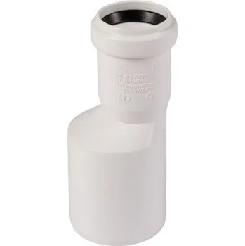 kanalizace redukce HTR bílá DN 50/ 32 nesouosá dlouhá
