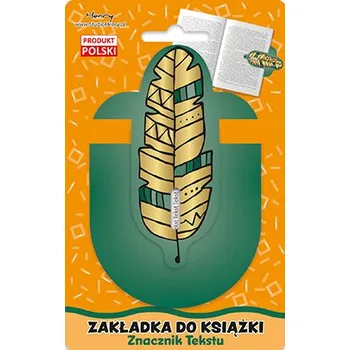 Záložka Záložka do knihy - Pero v boho stylu