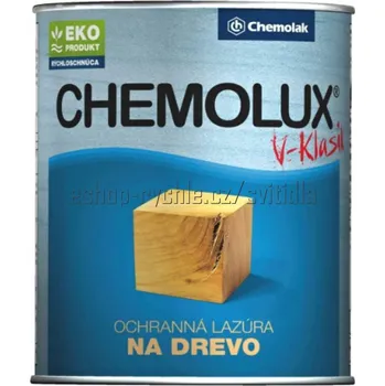 Lak na dřevo Chemolak Chemolux V Klasik 0,75L - červený smrk