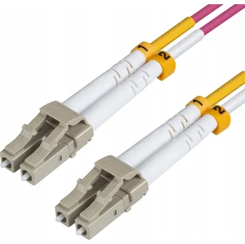 Síťový kabel MicroConnect optický kabel LC/UPC-LC/UPC 4m OM4