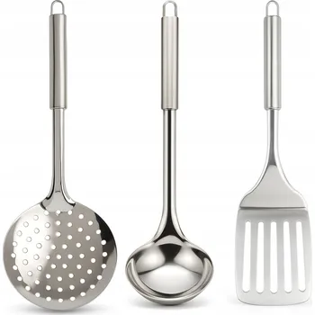 Naběračka Sada kuchyňského náčiní z nerezové oceli Příslušenství Naběračka Špachtle