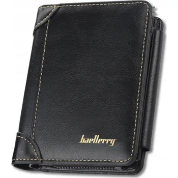 Peněženka EdiBazzar peněženka eko kůže černá - muž