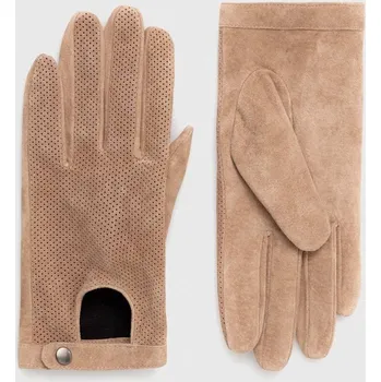 Rukavice Semišové rukavice Medicine béžová barva RW23.RED503 08X, vel. M/L