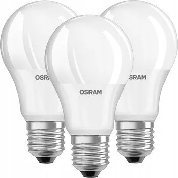 Žárovka 3x LED žárovka E27 A60 8,5W (ekvivalent 60W) 806lm 3000K Osram