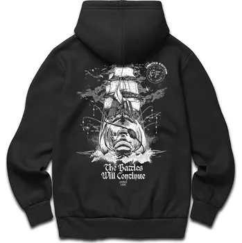 Pánská mikina Mikina ElFabiano „The Battles Will Continue“ - XL