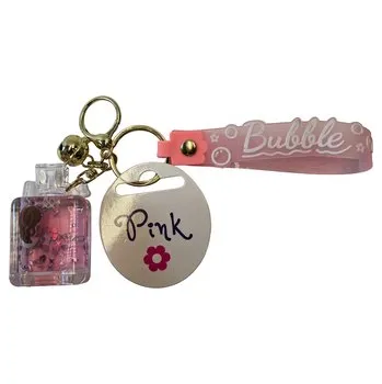 Přívěsek na klíče lahvička