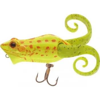 Umělá nástraha Wobler Berkley Frenzy Frog Popper 5cm - Chartreuse