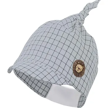 Kojenecká čepice Dětský šátek Jamiks NIKLAS NIKLAS.org.Nak.JLG188.B šedá 90X, vel. 40