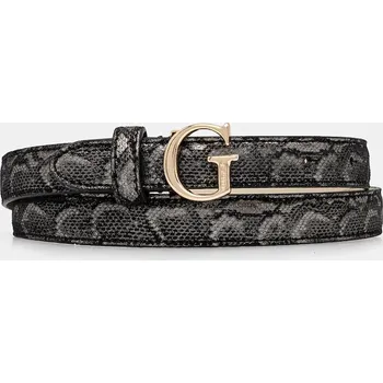 Opasek Kožený pásek Guess dámský, černá barva, BW9222 P5220 BW9222.P5220 99X, vel. M