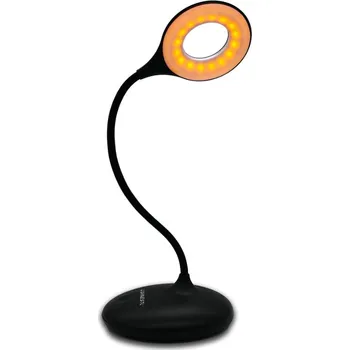 Čtecí lampička Lunesto LED Lampička na čtení bez modré složky Barva: Černá