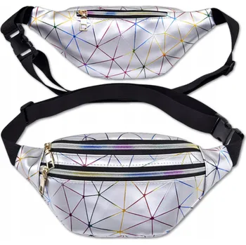 Outdoorové zavazadlo EdiBazzar ledvinka R9 stříbrná