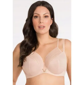 Podprsenka Gorsenia podprsenka s měkkými košíčky béžová velikost 95F