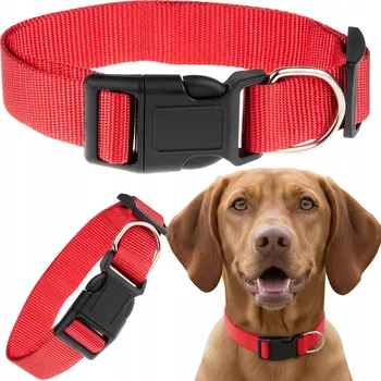 Obojek pro psa Obojek pro VELKÉHO PSA klasický na přezku střední velký pes 30-50 cm L