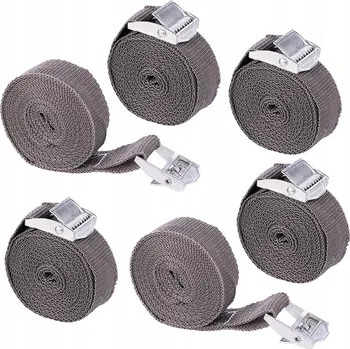 autokoberec 3x Sada transportních popruhů pro upevnění zavazadel s přezkou 25mm 3M 2ks 40