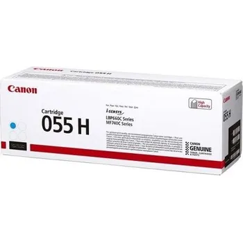 Canon Cartridge 055H / CRG-055HC, Cyan - Original
