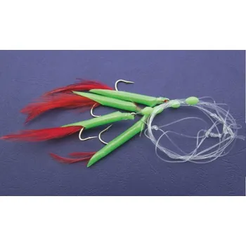 Nástraha Systém pro lov Tresek Mistrall 0,60mm vel.3/0 - červeno-bílá