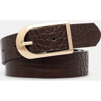 Opasek Pásek Medicine dámský, hnědá barva RW25-PAD900 89X, vel. S