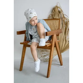 Kojenecká čepice Kojenecká čepice Jamiks JASON JASON.Nak.glow.JWH054.K bílá 00A, vel. 52