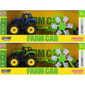 autíčko Hračka TRAKTOR MEGA CREATIVE s příslušenstvím