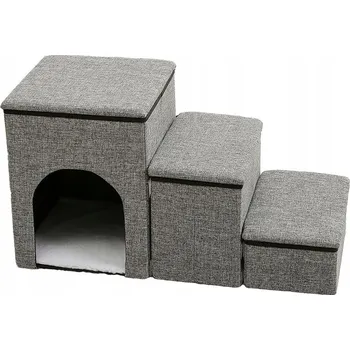 Schůdek Schůdky pro psa Perfectlife 3 stupně, 42 cm, nosnost 20 kg