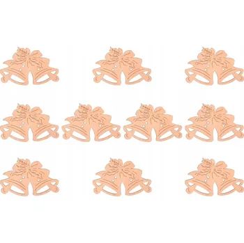 Vánoční dekorace Vánoční Koule prolamovaná, Vánoční Koule zdobená, Vánoční Koule hladká, Vánoční Baňky tvarovky, Sady zvonků 9 cm 10 ks