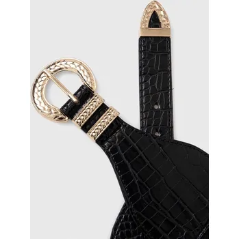 Opasek Pásek Morgan 3ANDY 3ANDY.NOIR/DORE černá 99X, vel. 95