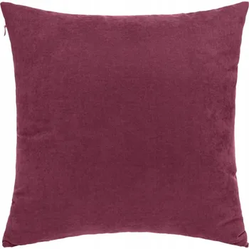 Povlak na dekorativní polštářek Dekorativní povlak na polštář 45x45 cm, měkký sametový materiál, jednobarevný - FIALOVÁ