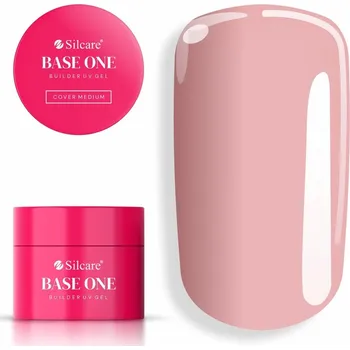 Lak na nehty Gel Base One Cover Medium 100g Gel na Nehty Samovyrovnávací Stavební