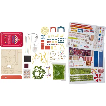 ostatní stavebnice crelando® Miniaturní stavebnice (cirkus na cestách)